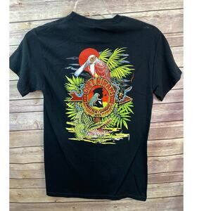 Capt. Hiram’s Summer Sunday Reggae Series Shirt – Size Small – Black